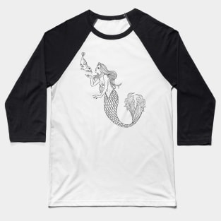 Mermaid Baseball T-Shirt